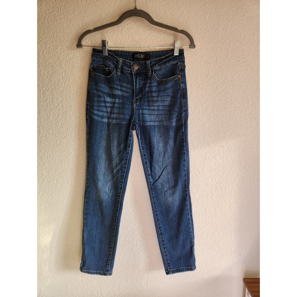 Judy Blue Relaxed Fit Dark Wash Denim Women's Jeans 27